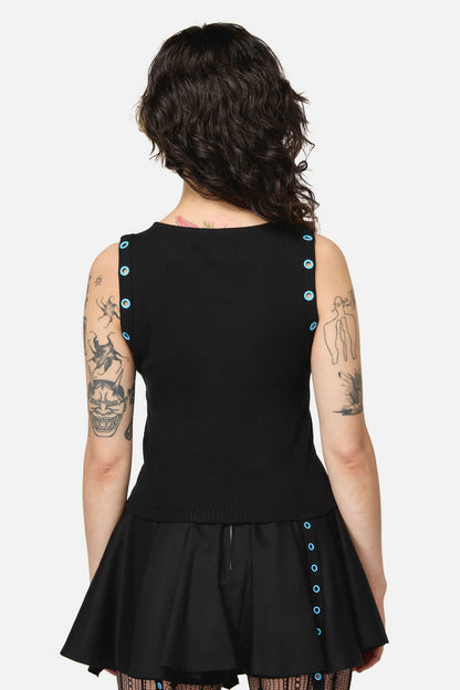 Dangerfield - Divination Goth Tank - black