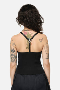 Dangerfield - Divination Goth Zip Top - black