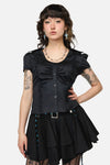 Dangerfield - Divination Goth Blouse - black