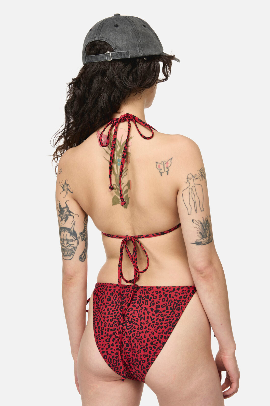 Dangerfield - Moggy Goth Bikini Top  - red