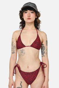 Dangerfield - Moggy Goth Bikini Bottom - red