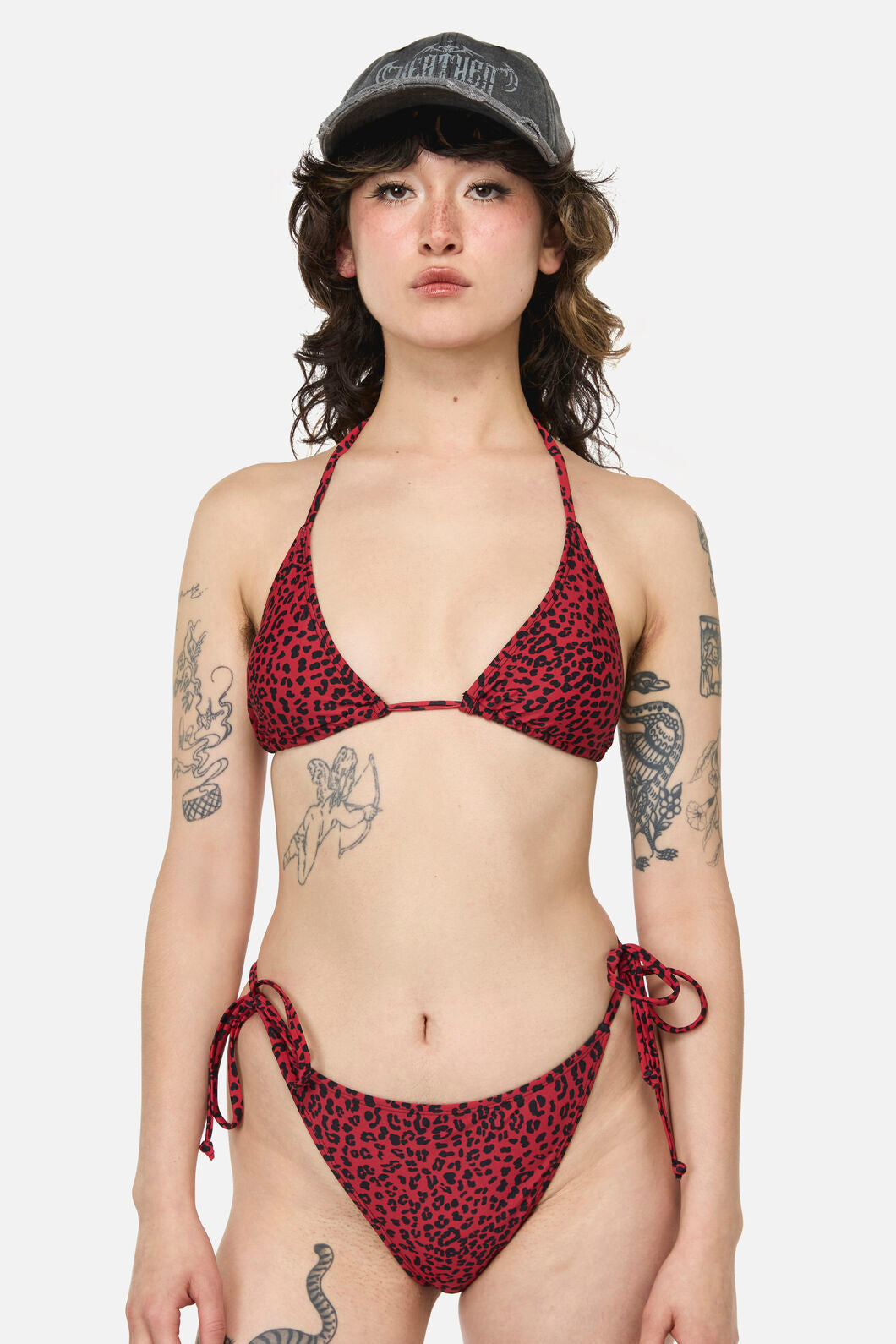 Dangerfield - Moggy Goth Bikini Bottom - red