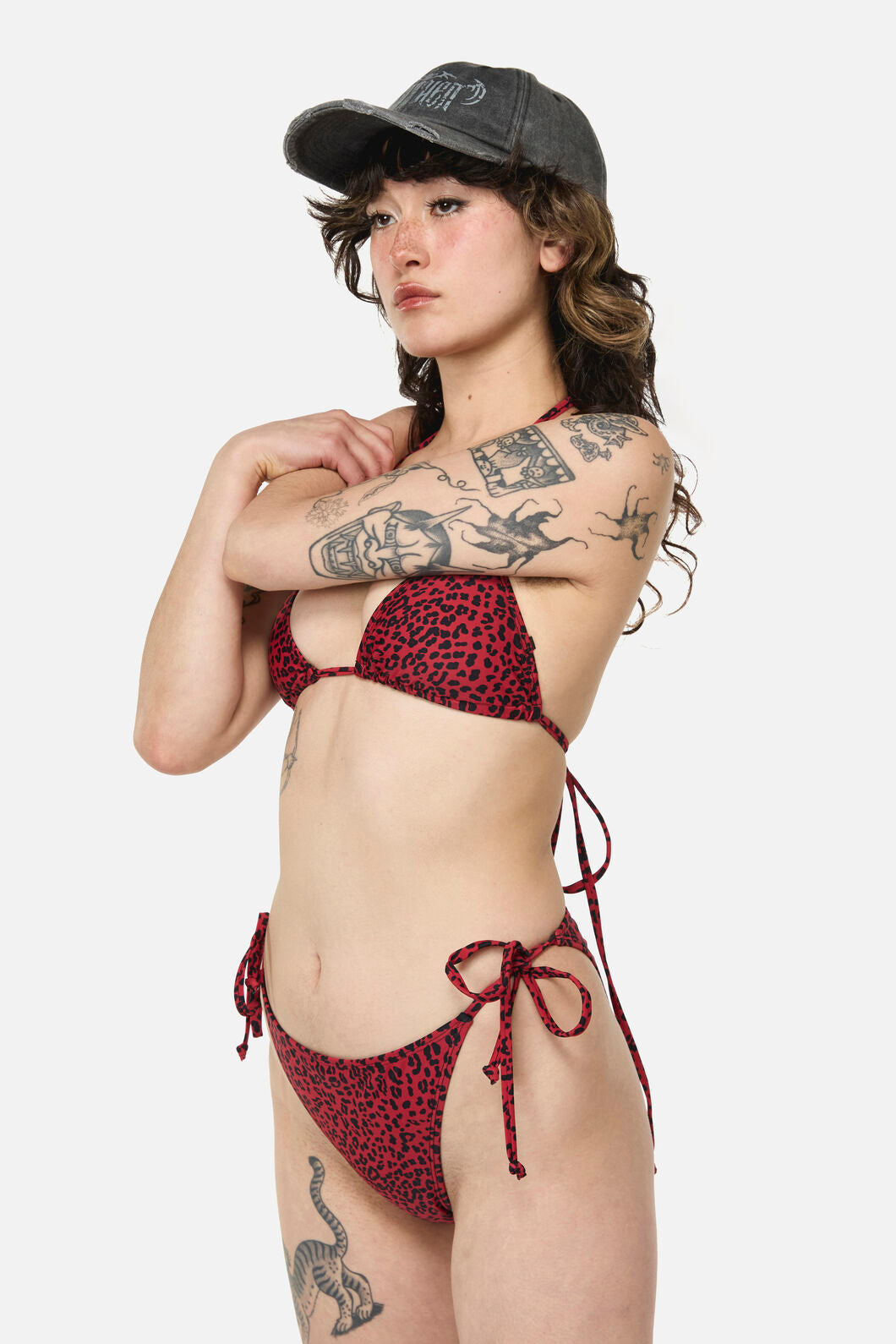 Dangerfield - Moggy Goth Bikini Bottom - red