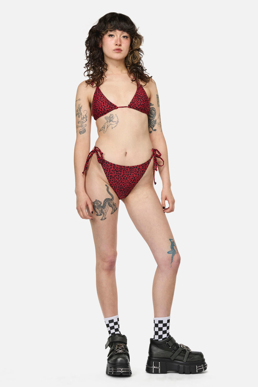 Dangerfield - Moggy Goth Bikini Bottom - red
