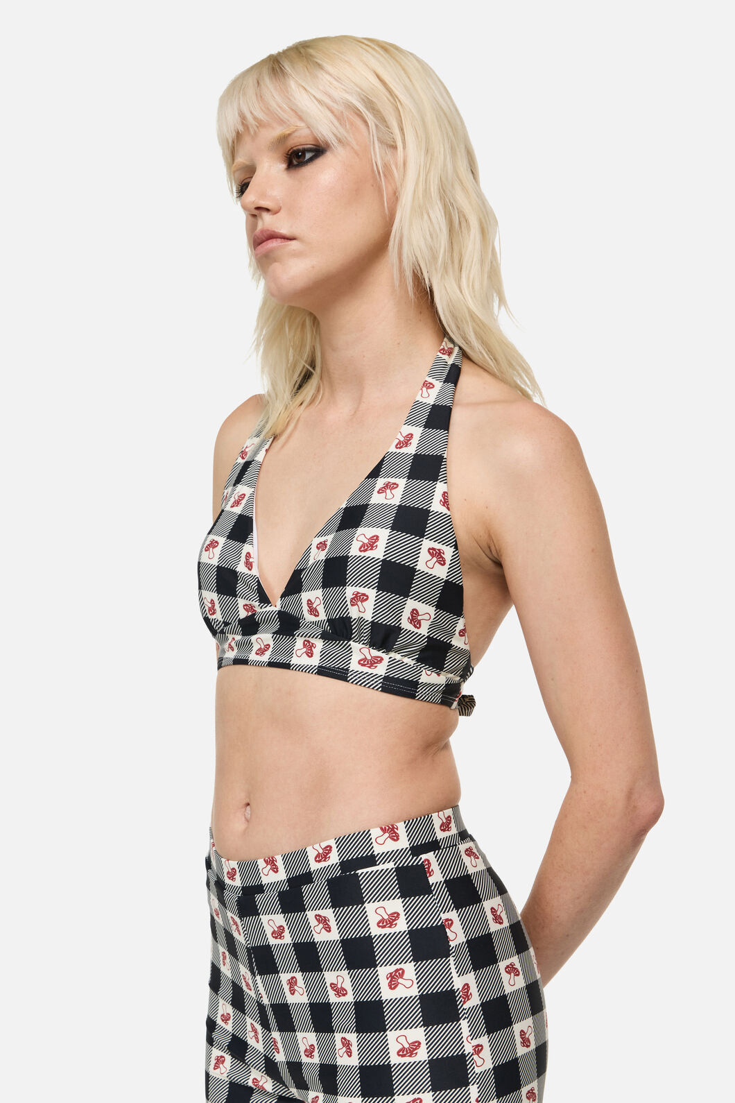 Dangerfield - Sweet Home Bikini Top  - black-white