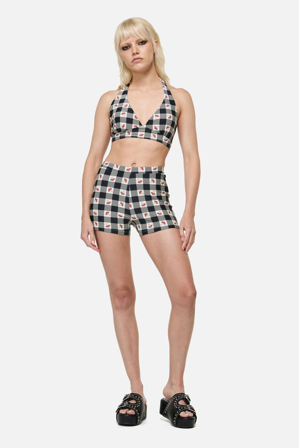 Dangerfield - Sweet Home Bikini Top  - black-white