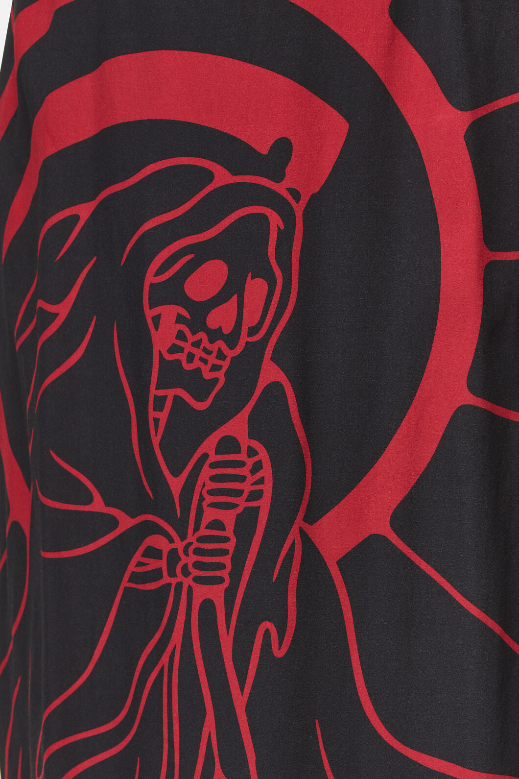 Dangerfield - Curve Reaper GothMidiWrapSkirt - black