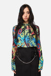 Dangerfield - Streets Grunge Zip Hoodie - multi