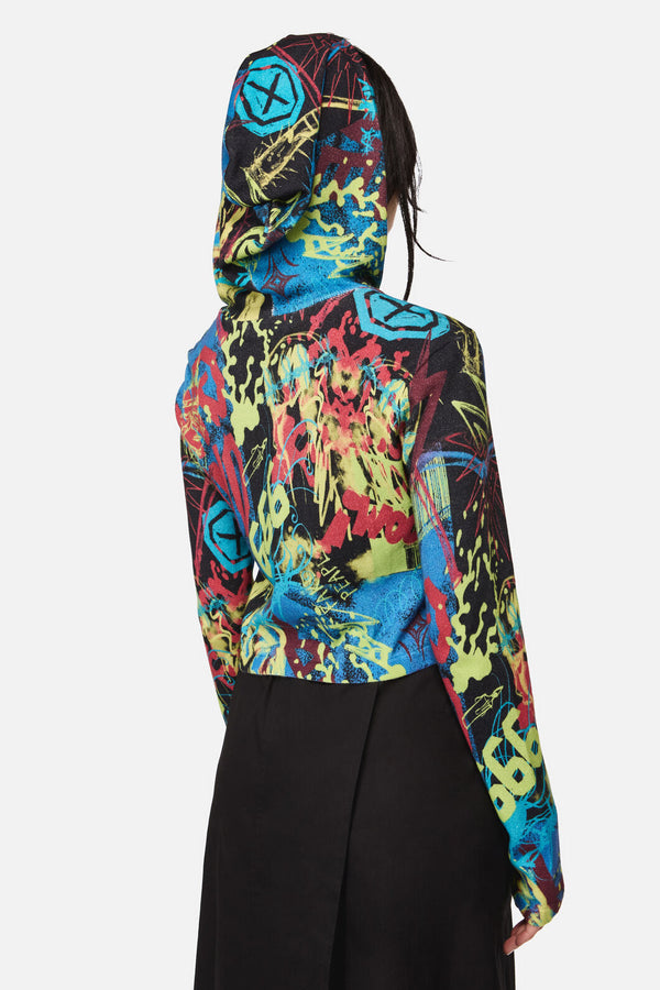 Dangerfield - Streets Grunge Zip Hoodie - multi
