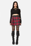 Dangerfield - Stop It Grunge Mini Skirt - multi