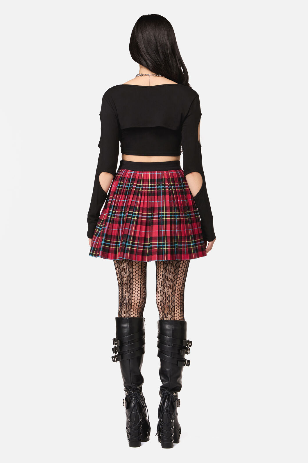 Dangerfield - Stop It Grunge Mini Skirt - multi