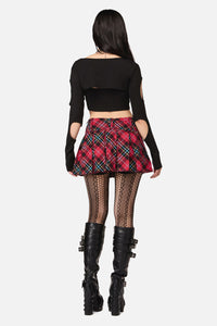 Dangerfield - Stop It Grunge TartanMiniSkort - multi