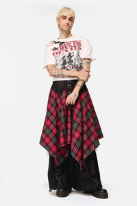 Dangerfield - Stop It Tartan Long Skirt - multi