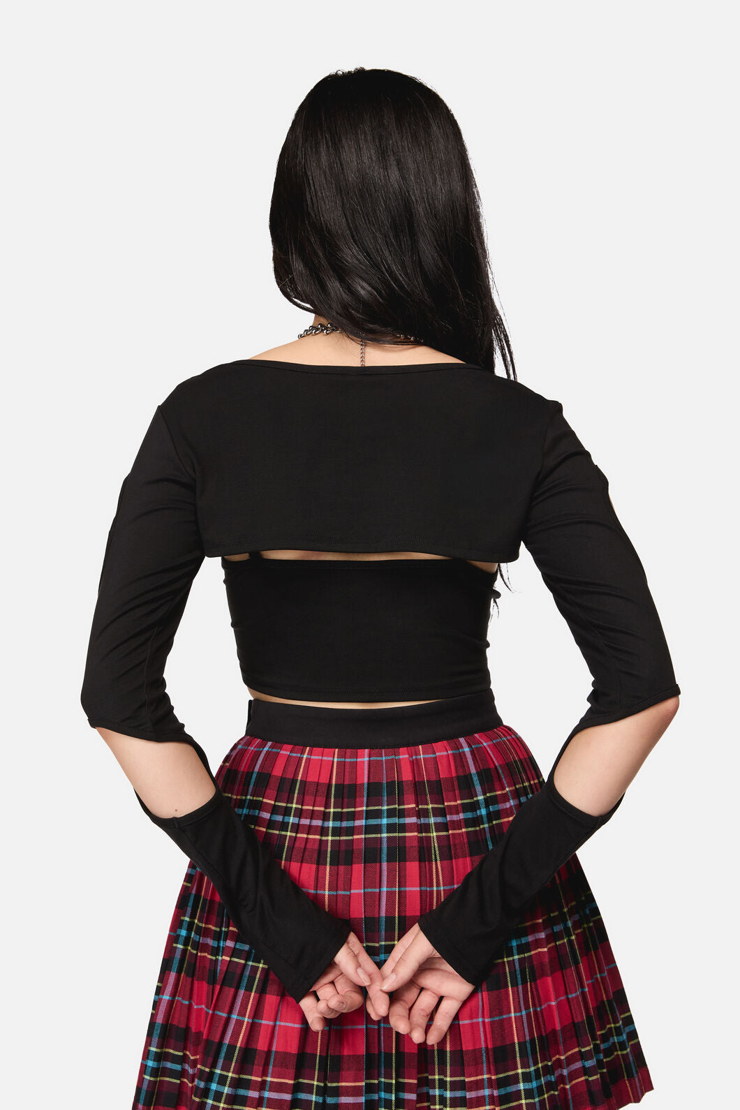 Dangerfield - Dirty Work Cut Out Top - black