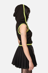 Dangerfield - Anonymous Hooded Top - black