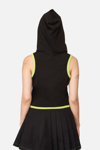 Dangerfield - Anonymous Hooded Top - black