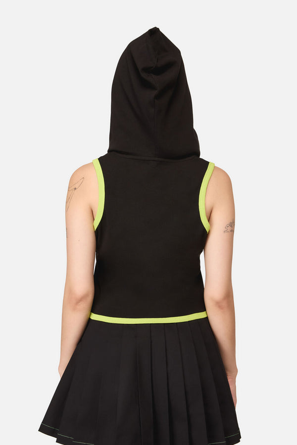 Dangerfield - Anonymous Hooded Top - black