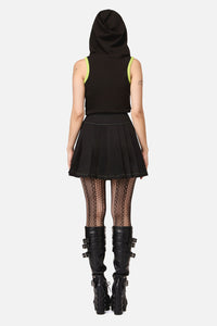 Dangerfield - Anonymous Pleated Skirt - black