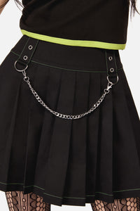 Dangerfield - Anonymous Pleated Skirt - black