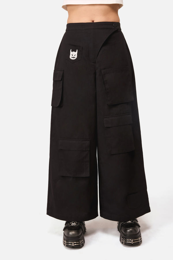 Dangerfield - Demons Goth Cargo Pant - black