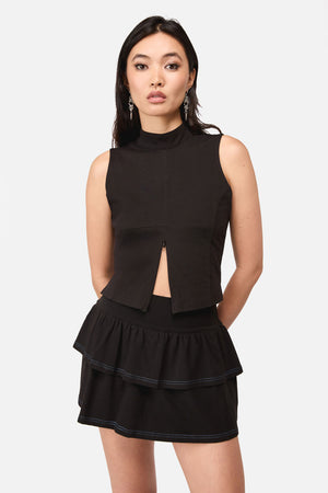 Dangerfield - Beelzebub Goth Top - black