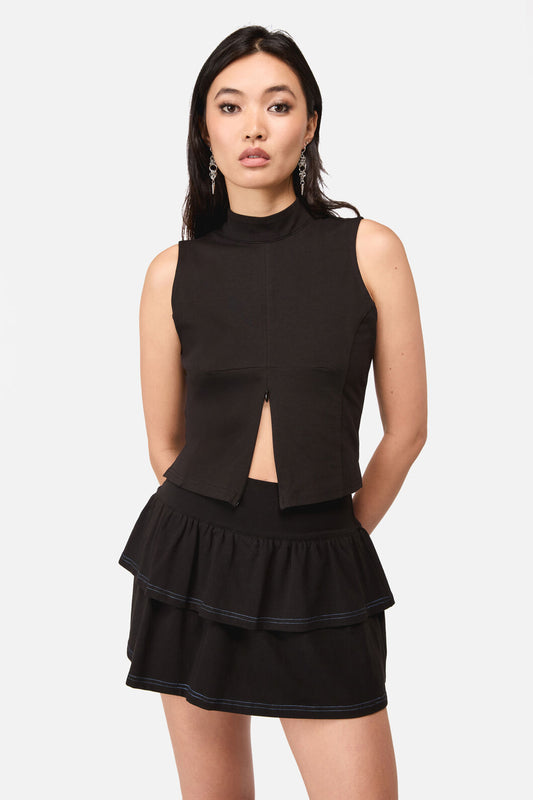 Dangerfield - Beelzebub Goth Top - black