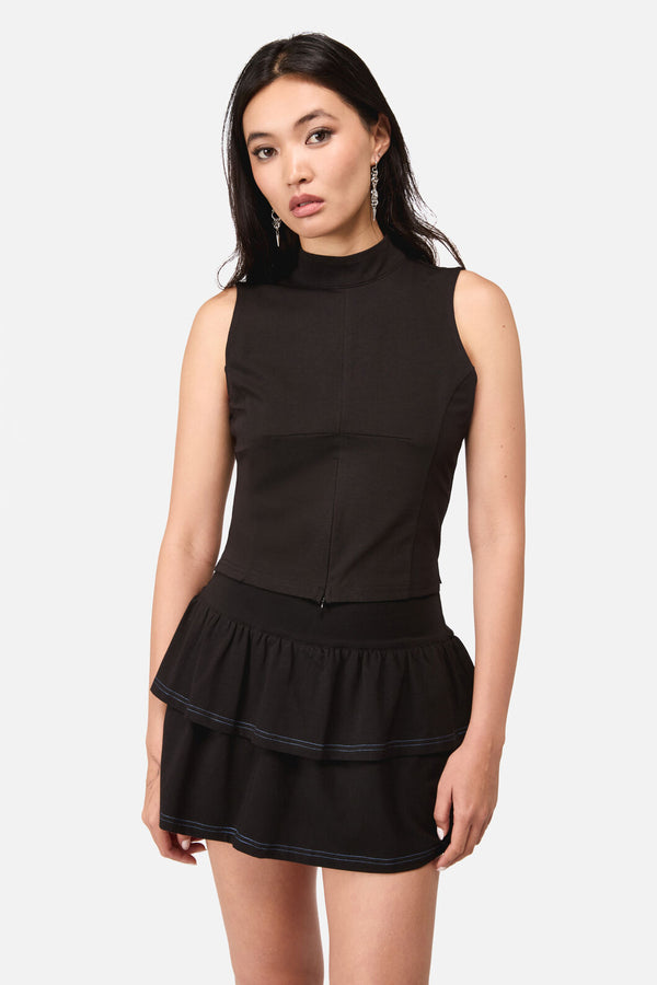 Dangerfield - Beelzebub Goth Top - black