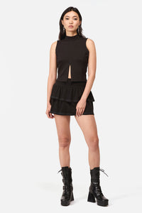 Dangerfield - Beelzebub Goth Top - black