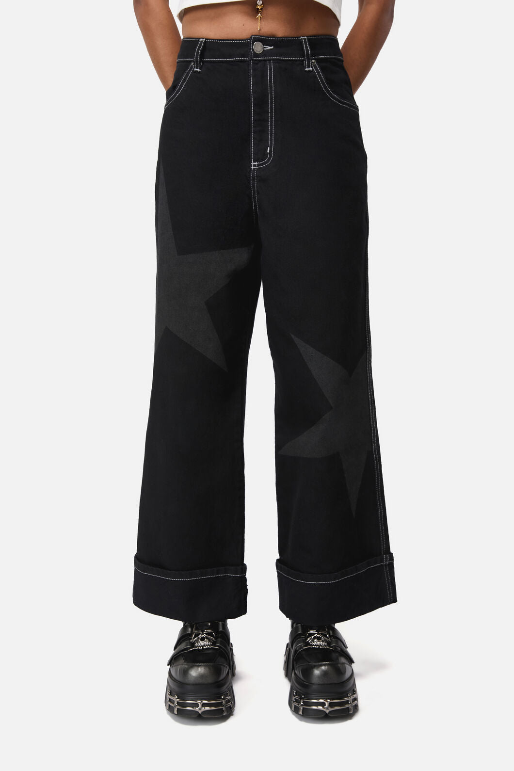 Dangerfield - Beelzebub Goth Jean - black