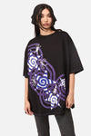 Dangerfield - Spiralling Goth Oversized Tee - black