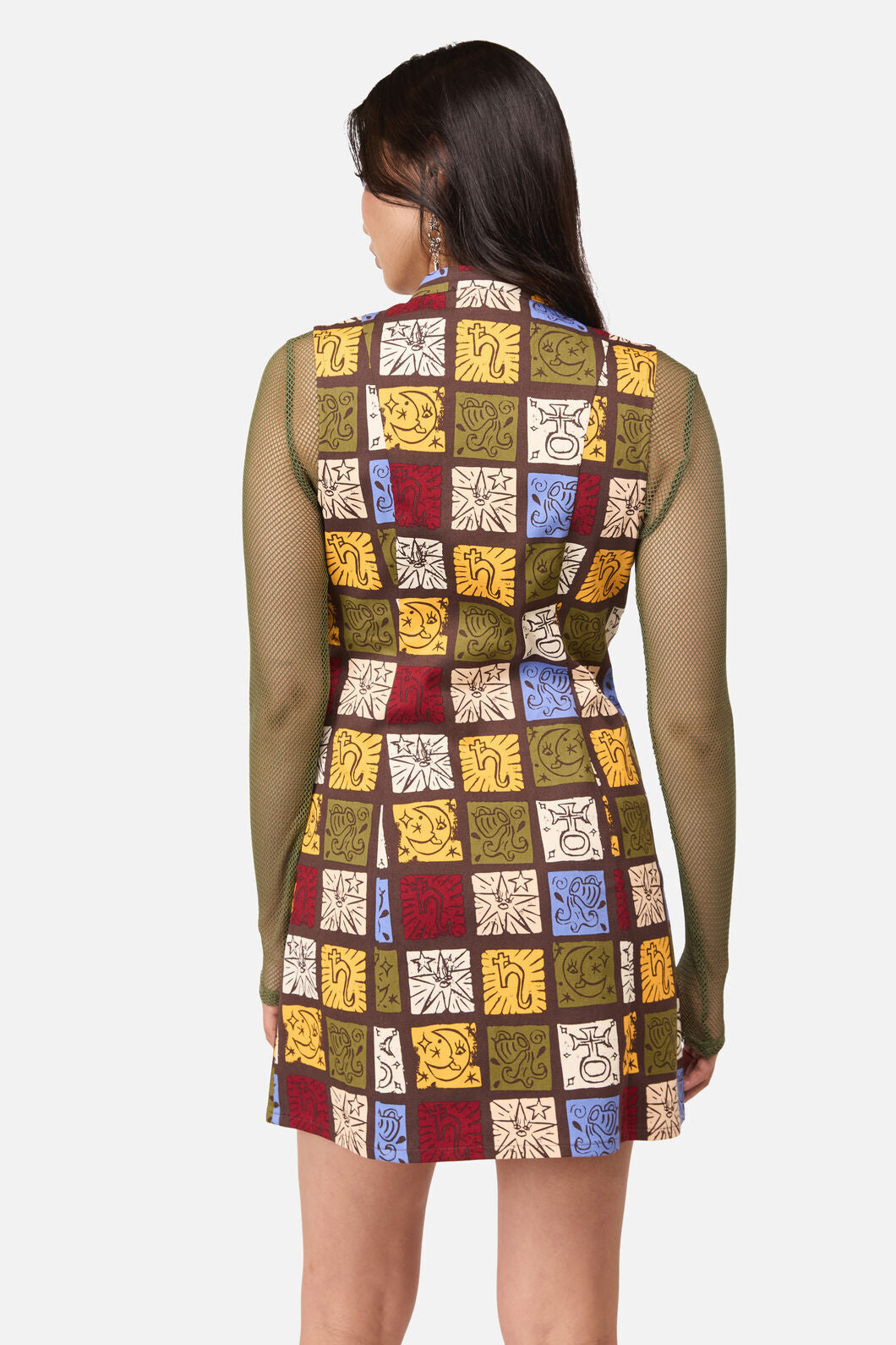 Dangerfield - Stampz Goth Mini Dress - multi