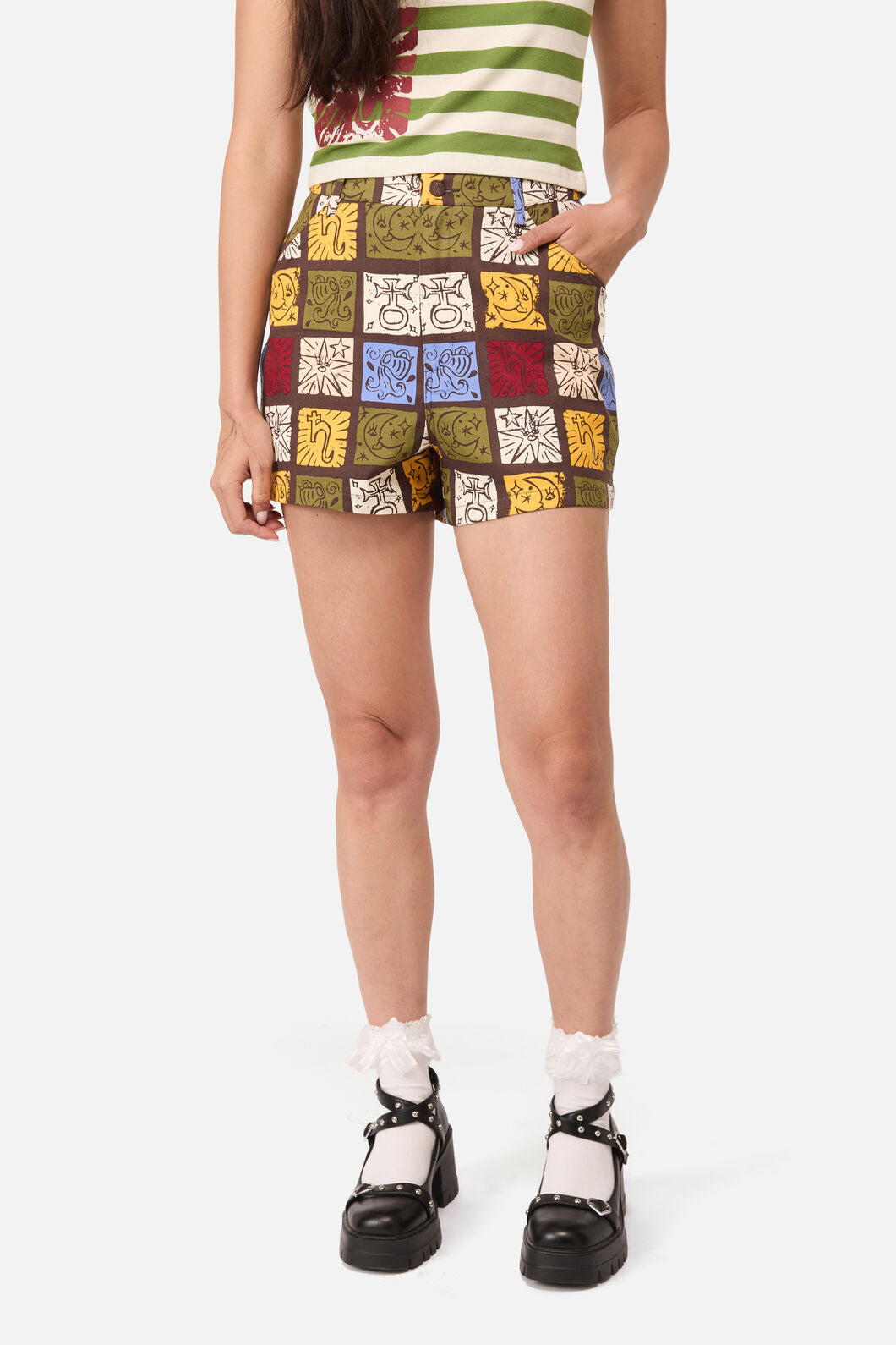 Dangerfield - Stampz Goth Short - multi