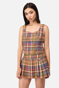 Dangerfield - Alchemy Tartan Corset - multi