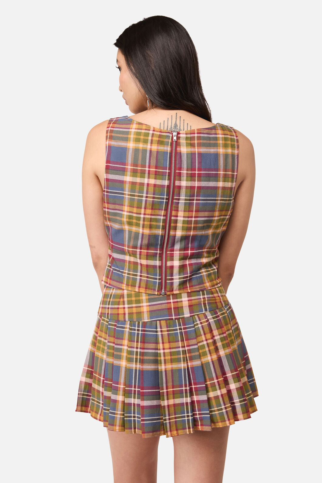 Dangerfield - Alchemy Tartan Corset - multi