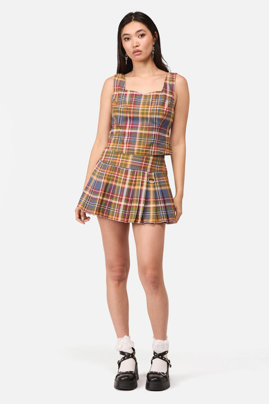 Dangerfield - Alchemy Tartan Corset - multi