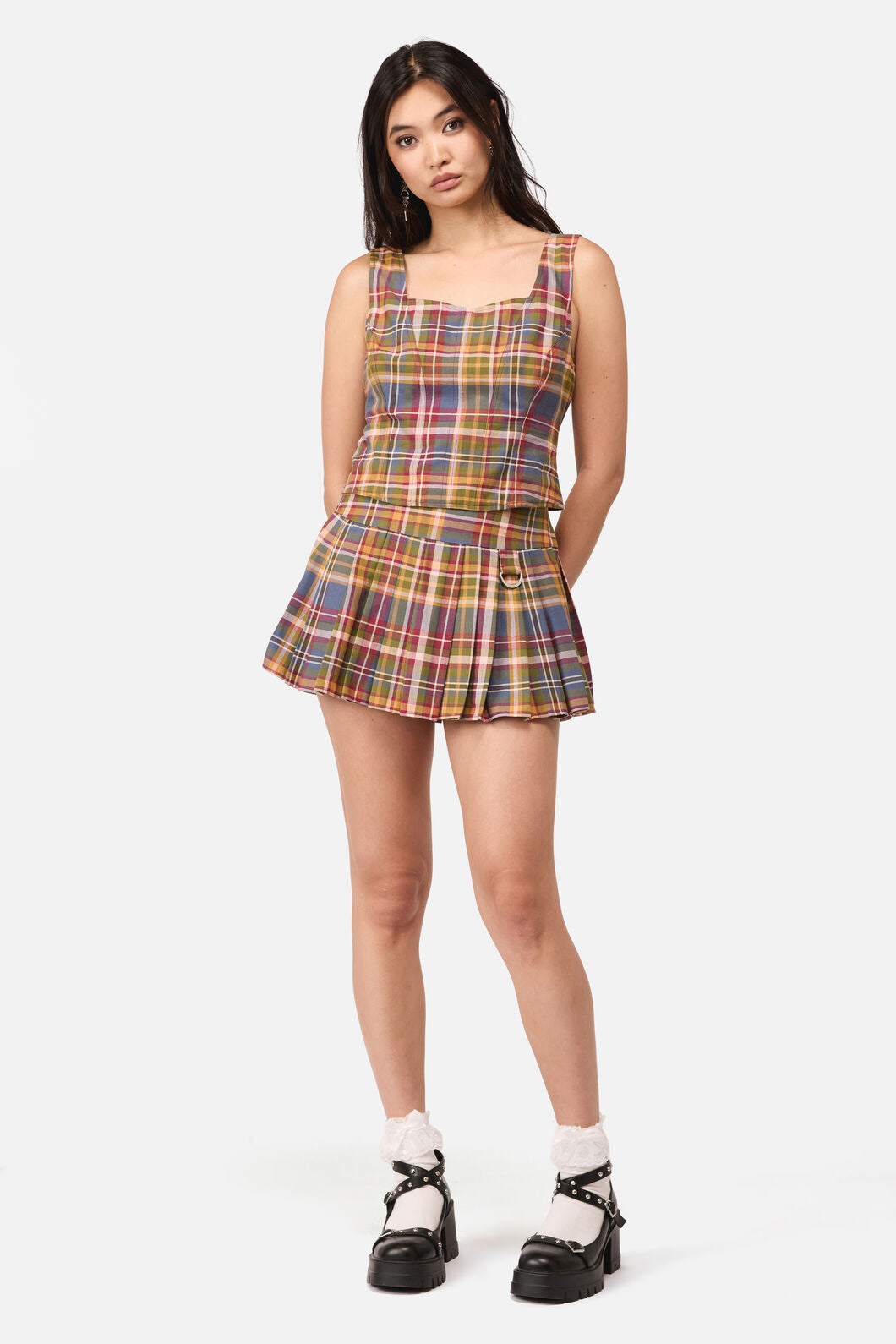Dangerfield - Alchemy Tartan Skort - multi