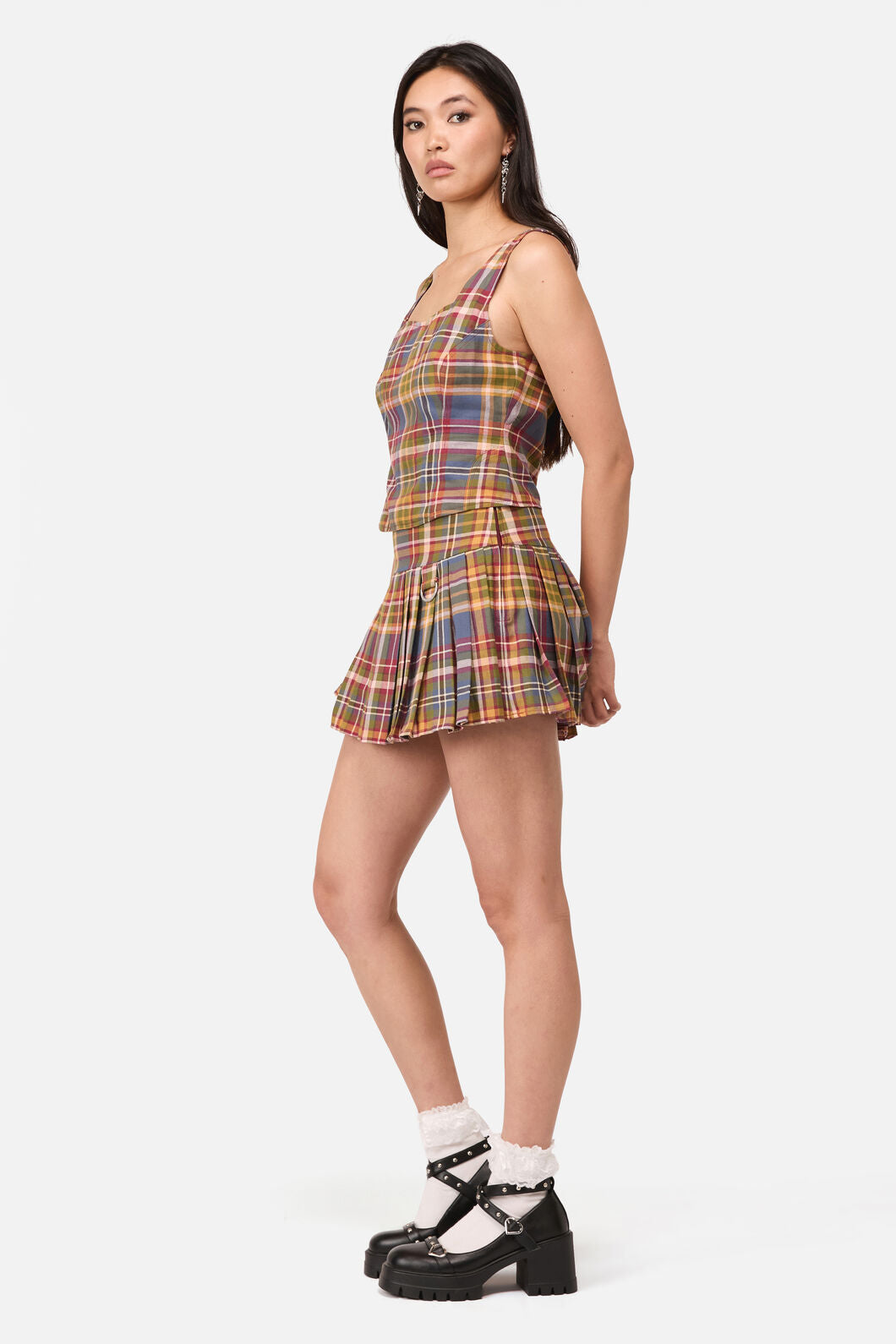 Dangerfield - Alchemy Tartan Skort - multi