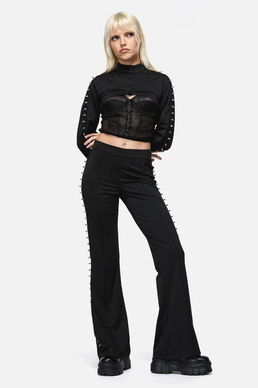 Dangerfield - So Cynical V Front Legging - black