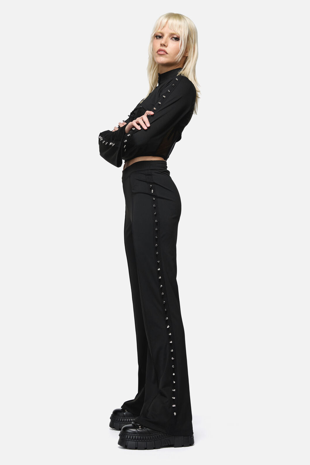 Dangerfield - So Cynical V Front Legging - black