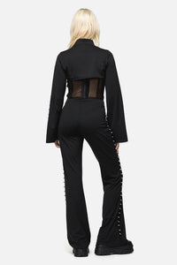 Dangerfield - So Cynical V Front Legging - black