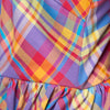 Sunshine Tartan Mini Dress