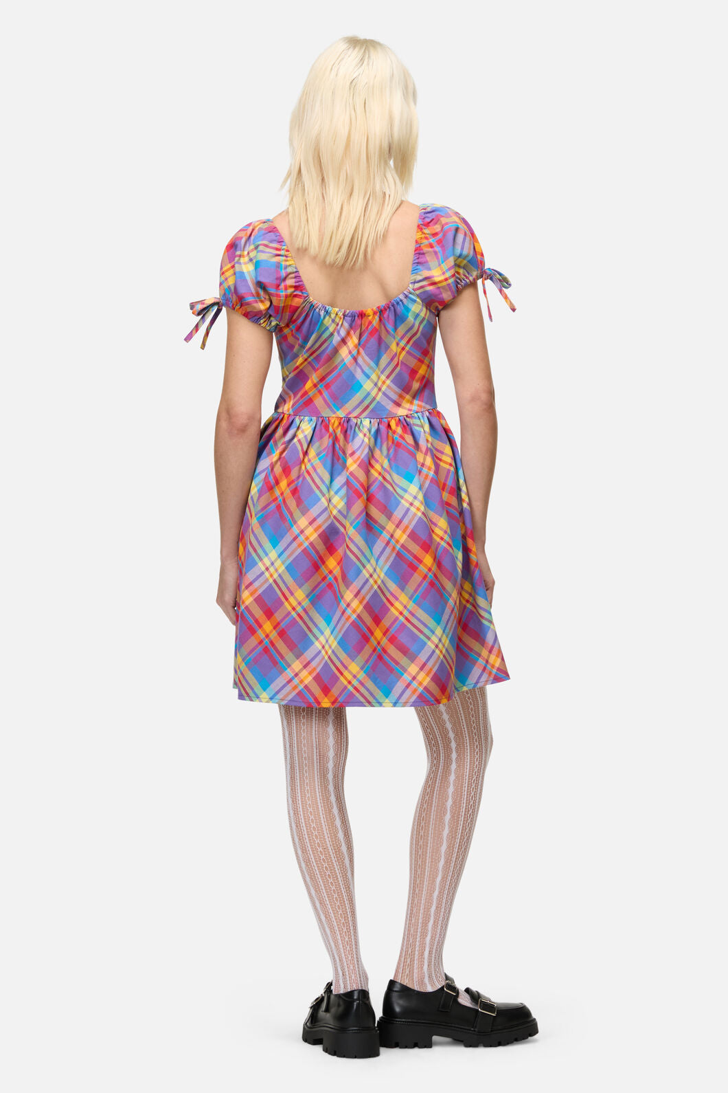 Dangerfield - Sunshine Tartan Mini Dress - multi