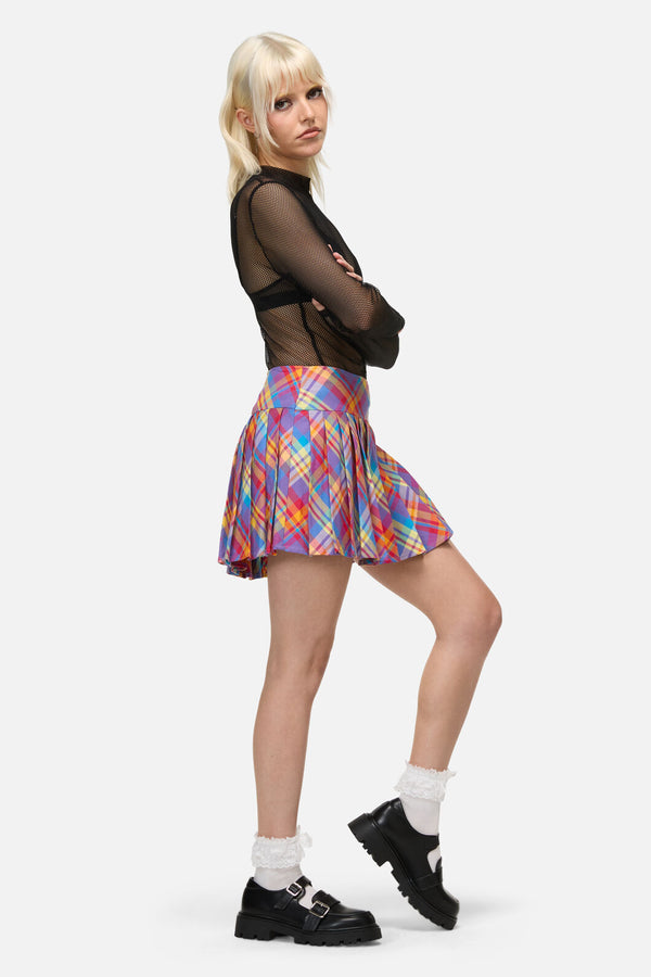 Dangerfield - Sunshine Tartan Skort - multi