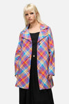 Dangerfield - Sunshine Tartan Coat - multi