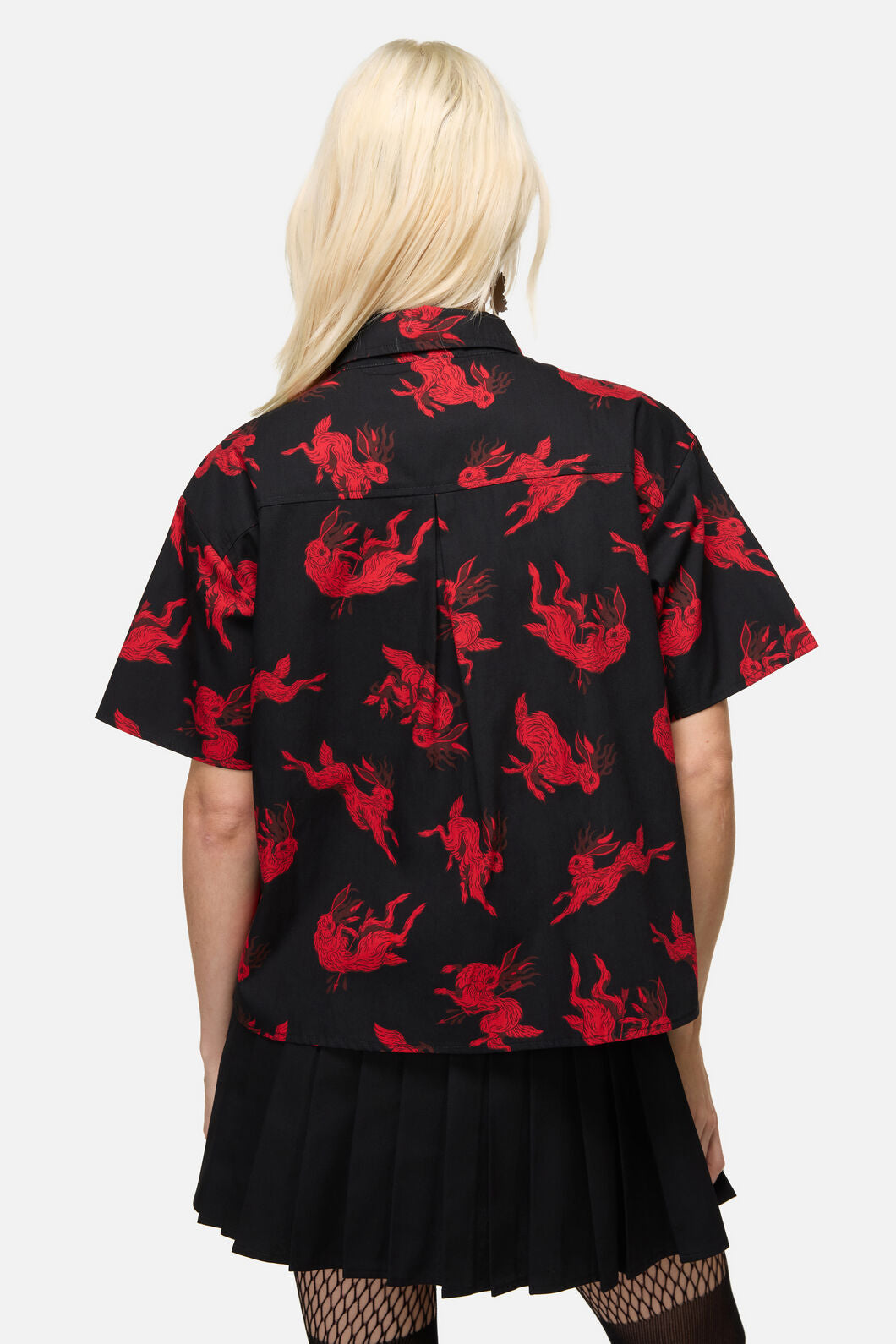 Dangerfield - Jackalope Goth Blouse - black