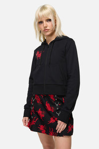 Dangerfield - Jackalope Goth Hoodie - black