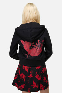 Dangerfield - Jackalope Goth Hoodie - black