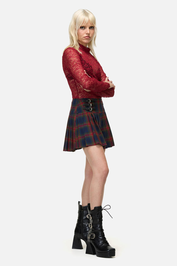 Dangerfield - Antler Goth Mini Skirt - multi