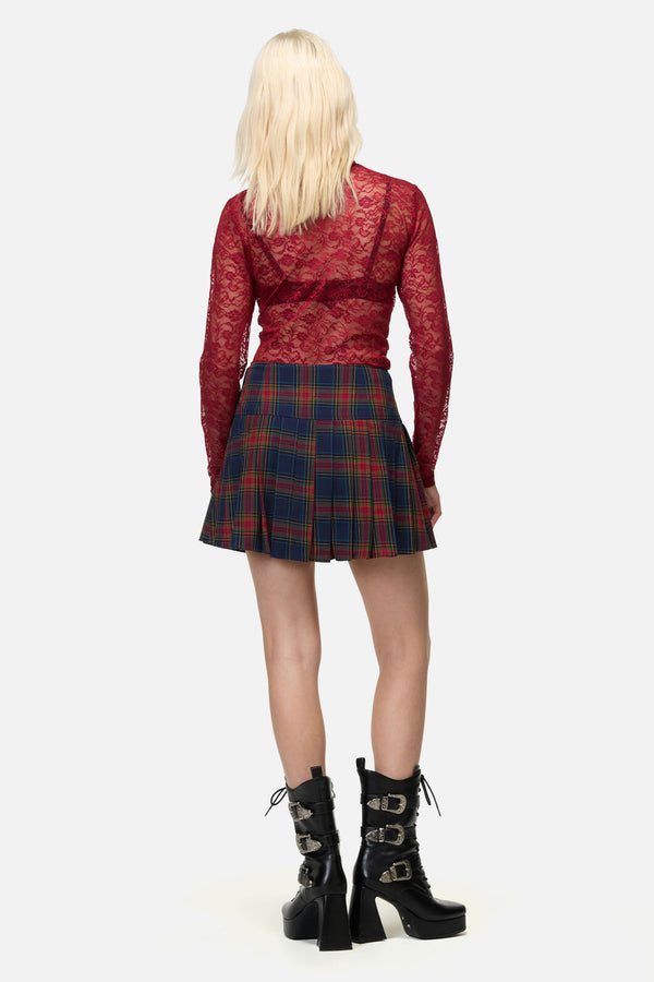 Dangerfield - Antler Goth Mini Skirt - multi