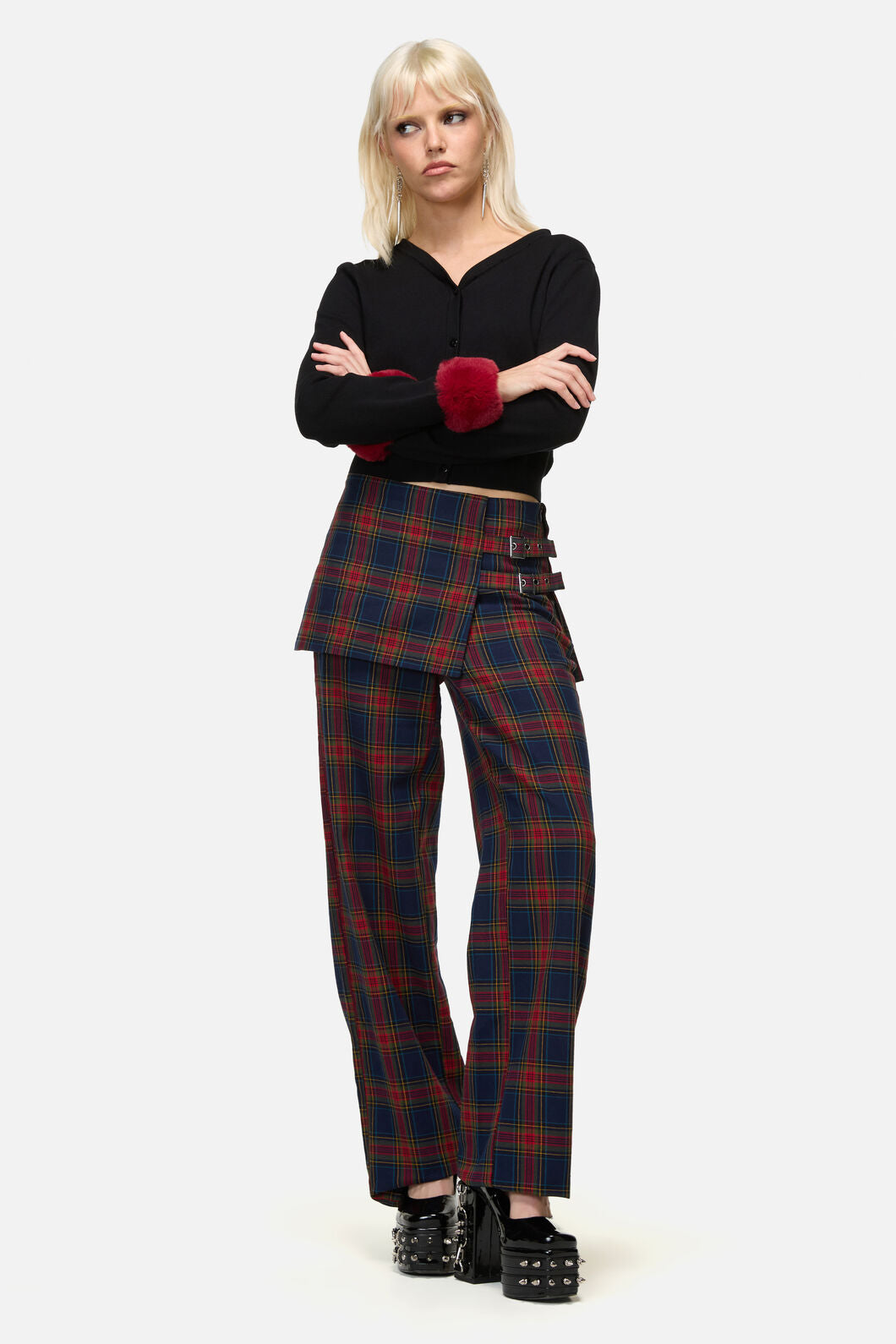 Dangerfield - Antler Goth Skirt Pant - multi
